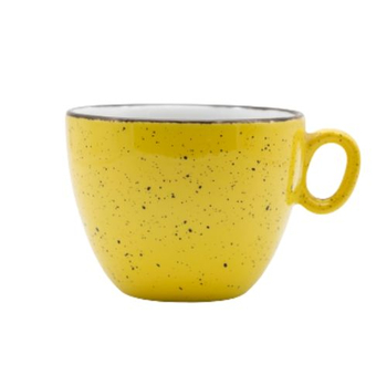 Чашка, ТМ "INKER" Luna Iris dots yellow, 500 мл