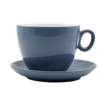 Чашка з блюдцем, ТМ "INKER" Grey, 500 мл