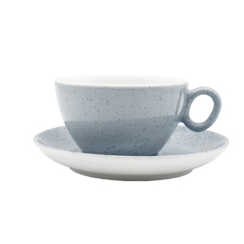 Чашка з блюдцем, ТМ "INKER" Sabbia blue, 250 мл