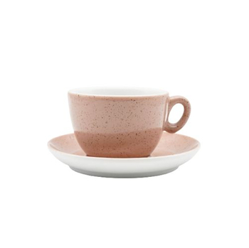 Чашка з блюдцем, ТМ "INKER" Sabbia pink, 170 мл