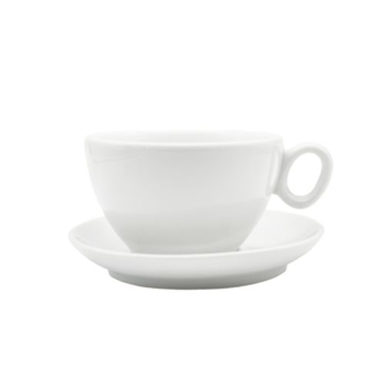 Чашка з блюдцем, ТМ "INKER" White, 250 мл