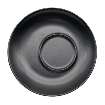 Блюдце exc., ТМ "INKER" Black matt, 16 см
