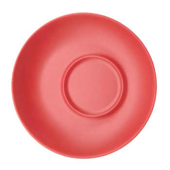 Блюдце exc., ТМ "INKER" Red matt, 16 см