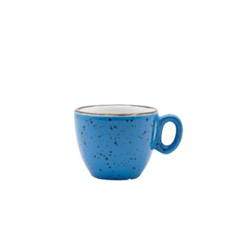 Чашка, ТМ "INKER" Luna iris dots blue, 70 мл