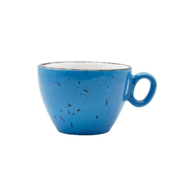 Чашка, ТМ "INKER" Luna iris dots blue, 350 мл