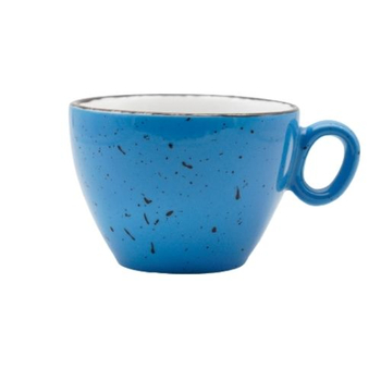 Чашка, ТМ "INKER" Luna iris dots blue, 500 мл