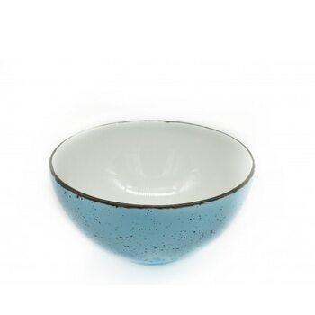 Миска, ТМ "INKER" Iris dots blue, 15 см