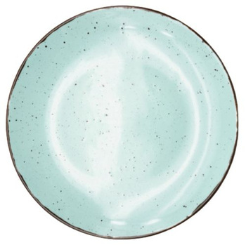 Тарілка плоска, ТМ "INKER" Iris dots mint, 26 см 
