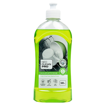 Засіб для миття посуду, ТМ "NeoCleanPro" Лемонграс, 500мл Засіб для миття посуду, ТМ "NeoCleanPro" Лемонграс, 500мл