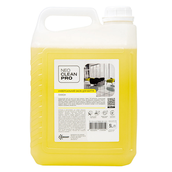 Універсальний засіб для миття всіх видів поверхонь, ТМ "NeoCleanPro" Лимон, 5л Універсальний засіб для миття всіх видів поверхонь, ТМ "NeoCleanPro" Лимон, 5л