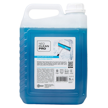 Засіб для миття скляних і дзеркальних поверхонь, ТМ "NeoCleanPro" Кришталева свіжість, 5л Засіб для миття скляних і дзеркальних поверхонь, ТМ "NeoCleanPro" Кришталева свіжість, 5л