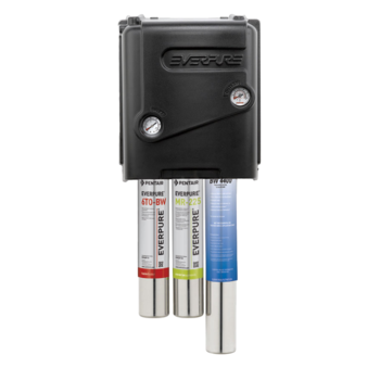  Система зворотнього осмосу з ремінералізатором, TM "Pentair" Everpure MRS family СС серія, 379, 852, 1325 л/доба