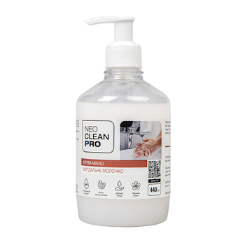 Крем-мило, ТМ "NeoCleanPro" Мигдальне молочко, 440мл