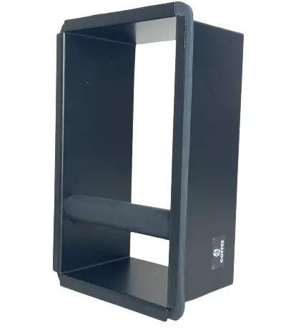 Нок-бокс врізний, TM "VD Coffee" Tab XL, чорний без дна