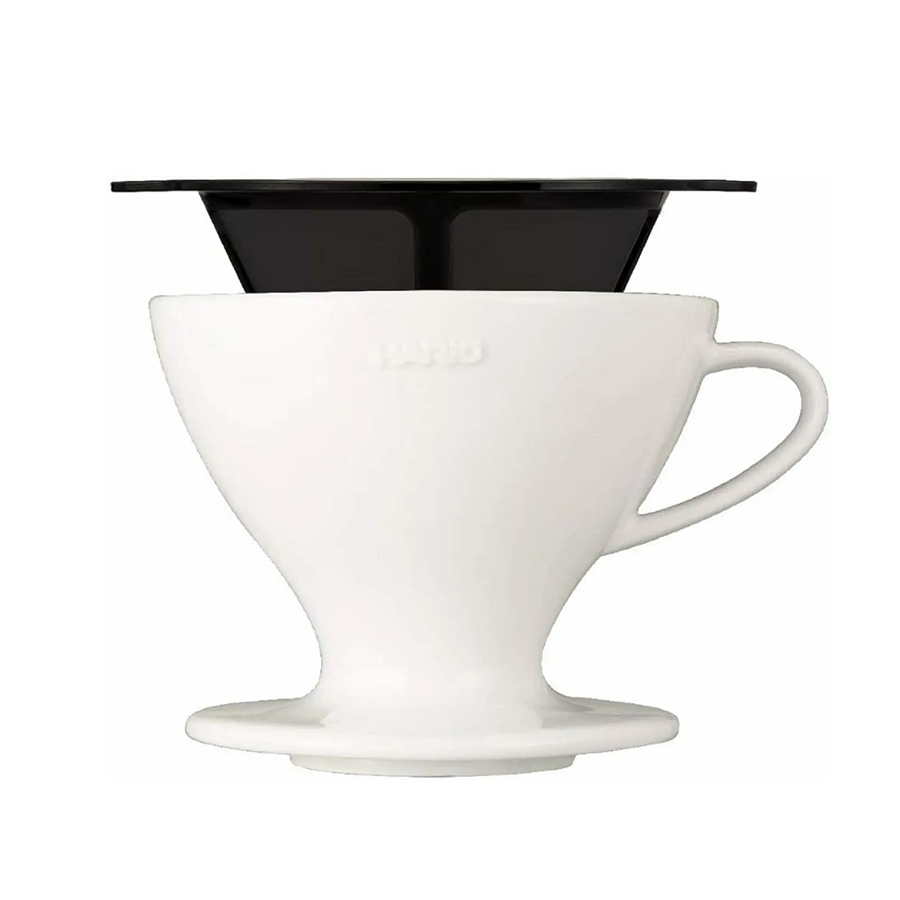 Пуровер, ТМ "HARIO" Pete Licata керамічний с Mesh фільтром