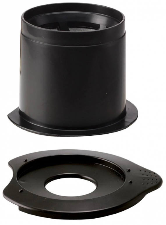 Пуровер, ТМ "HARIO" V60 01 чорний пластиковий