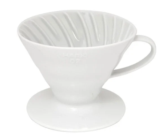 Пуровер, ТМ "HARIO" V60 02 білий керамічний