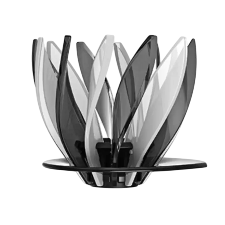 Пуровер, ТМ "HARIO" V60 02 Suiren 02, чорний і білий