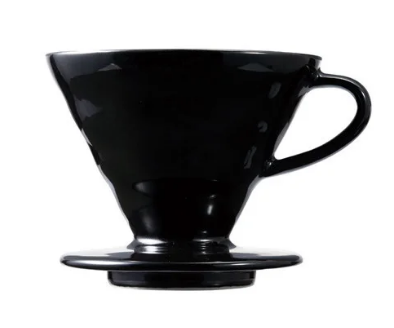 Пуровер, ТМ "HARIO" V60 Tetsu Kasuya чорний керамічний