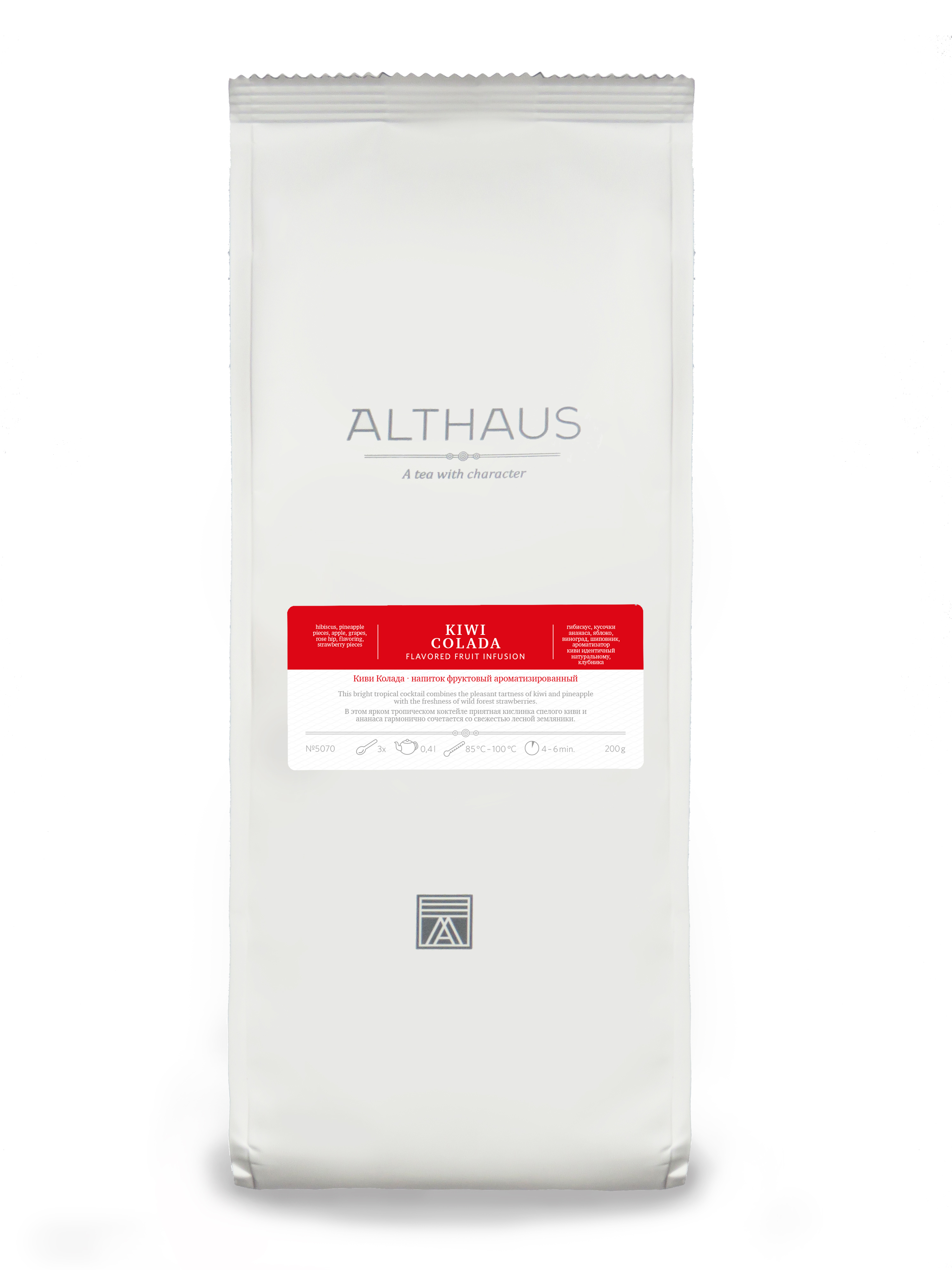 Чай листовий, ТМ "Althaus" Kiwi Colada, 200 г