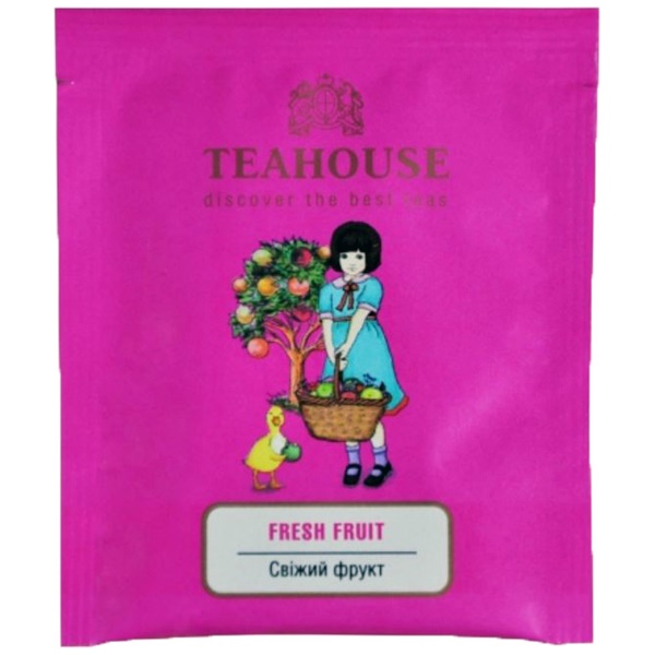 Чай пакетований, ТМ "Teahouse" Свіжий фрукт, 50x2 г (Deli Packs)