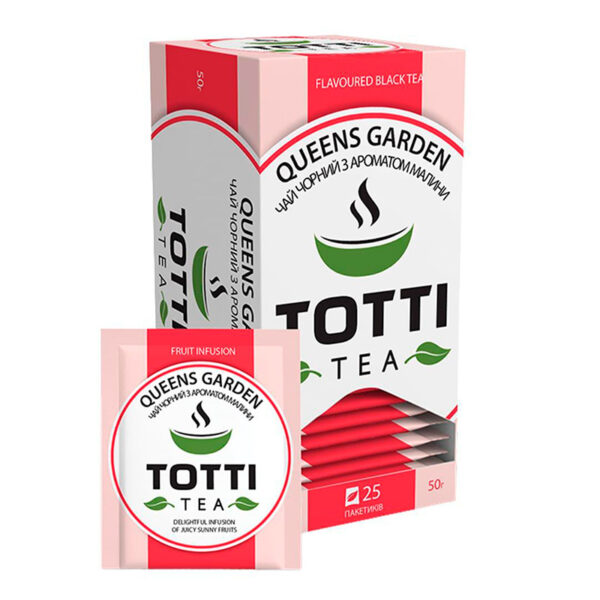Чай пакетований, TM "Totti" Королівський Сад, 25 шт*2 г