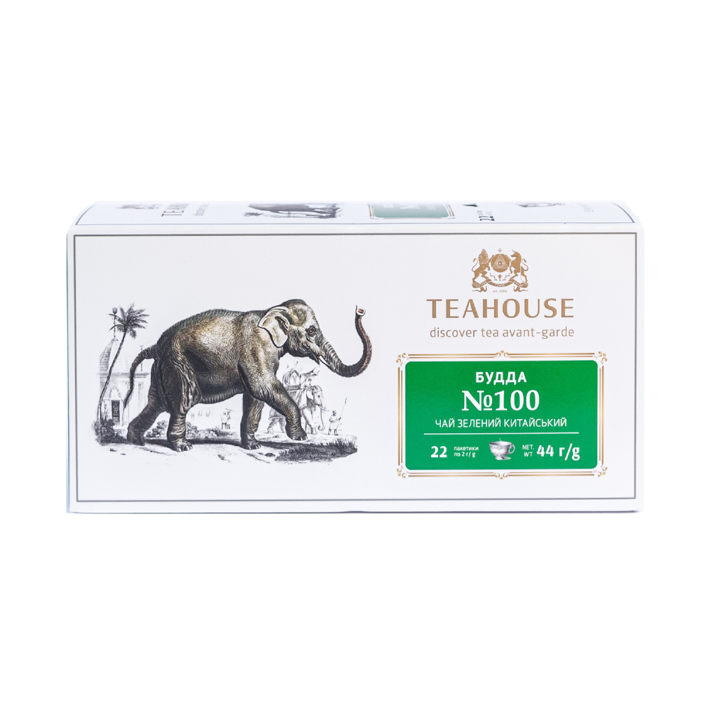 Чай пакетований, ТМ "Teahouse" Будда в саше Слон, 22х2 г