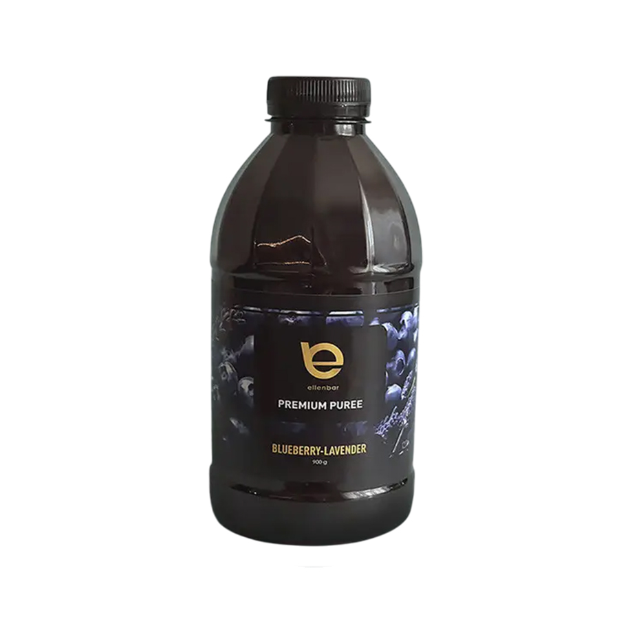 Фруктове пюре, TM "Ellenbar" Чорниця-Лаванда, 900 г