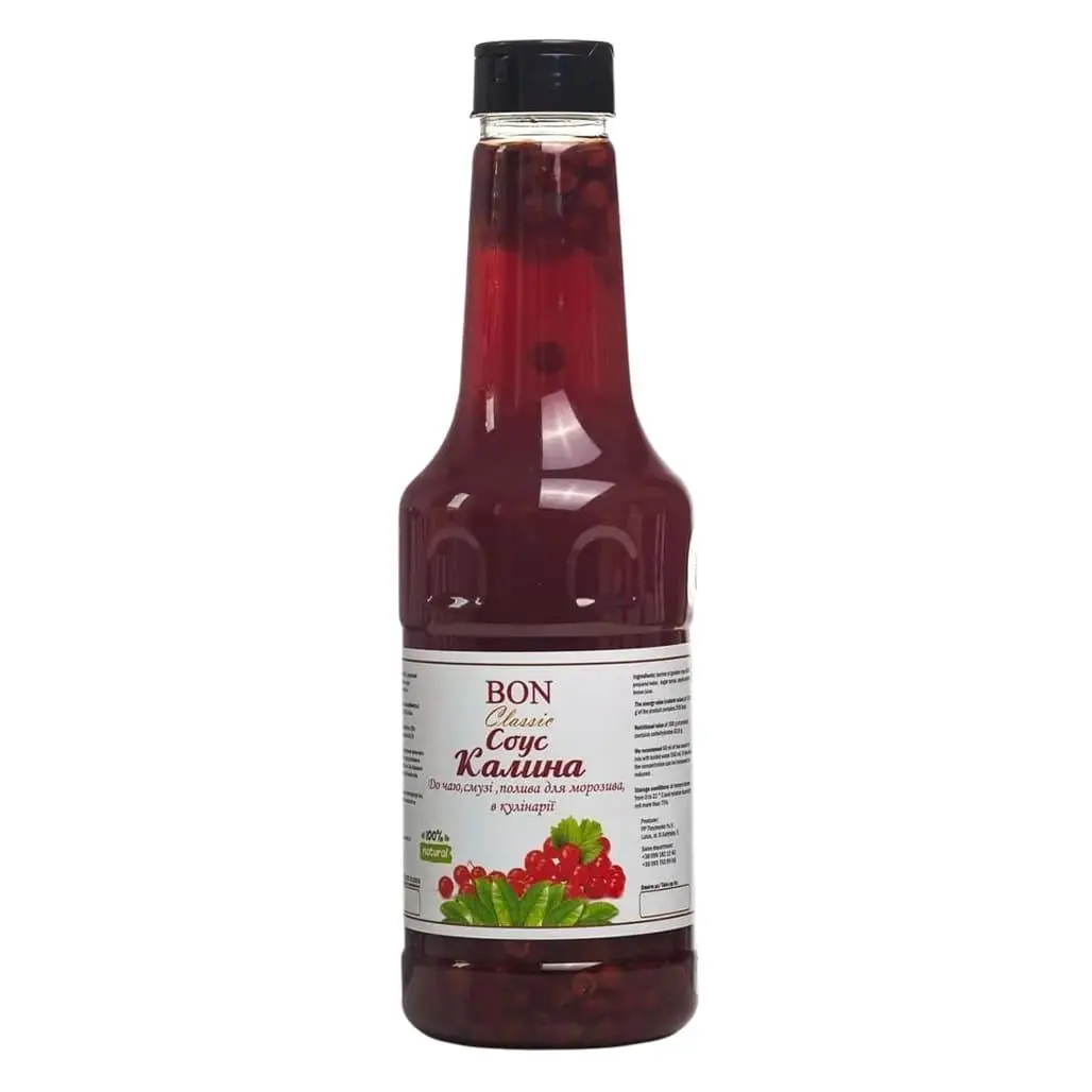 Фруктовий соус, TM "Bon Classic" Калина, 1,2 кг