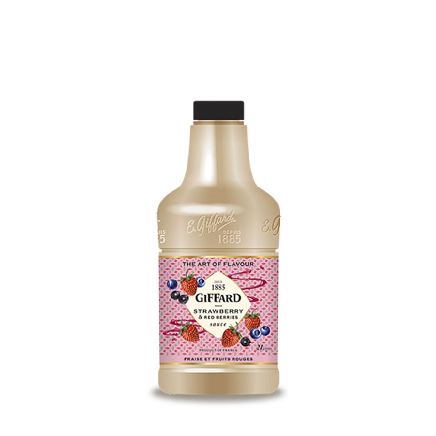 Соус, TM "Giffard" (Strawberry and red berries) Полуниця з червоними ягодами, 2л