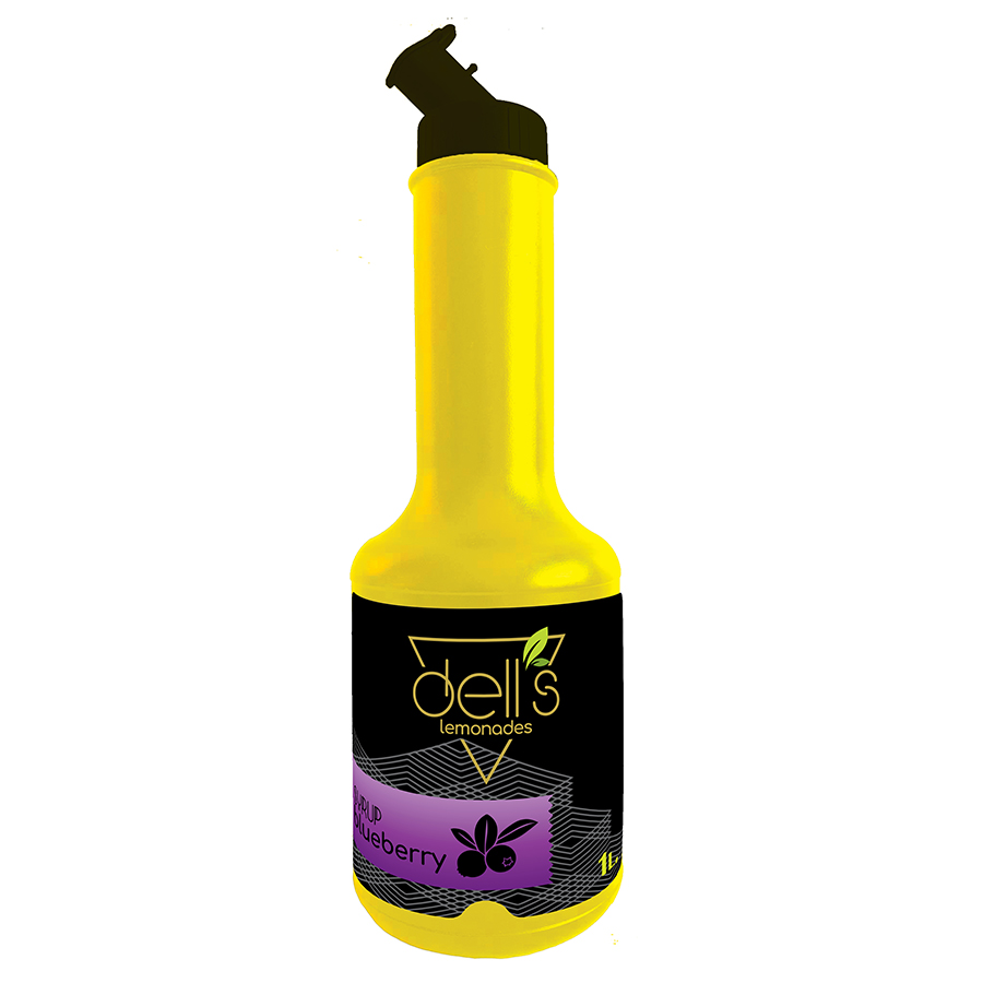 Сироп, ТМ "Dell's" (Blueberry) Чорниця, 1 л