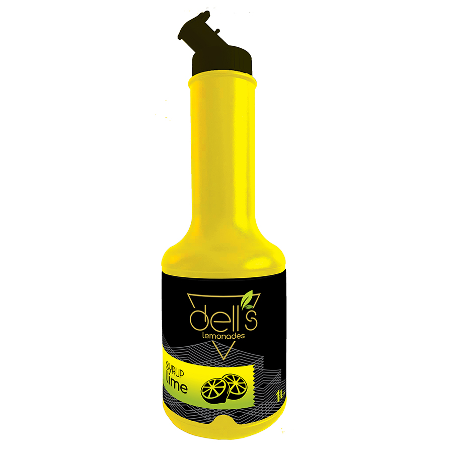 Сироп, ТМ "Dell's" (Lime) Лайм, 1 л