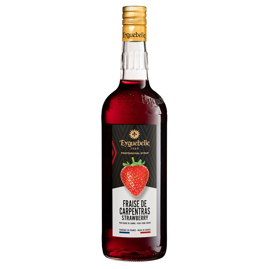 Сироп, ТМ "Eyguebelle" Strawberry (Полуниця), 1 л
