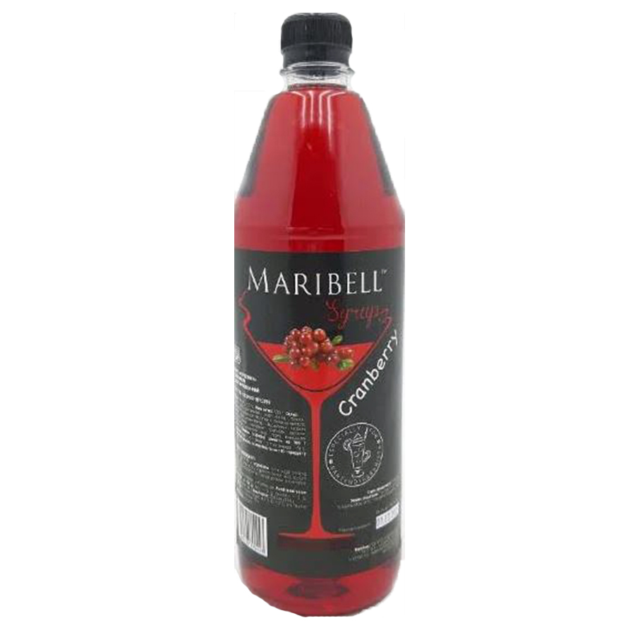 Сироп, ТМ "Maribell" Журавлина, 900 мл