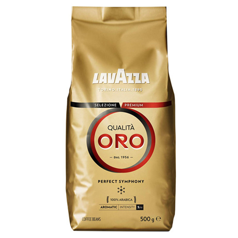Кава в зернах, ТМ "Lavazza" Qualita Oro 100% Арабіка, 500 г 