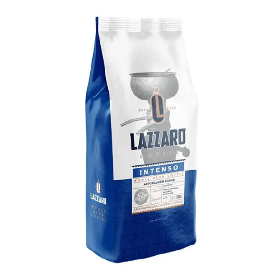Кава в зернах, ТМ "LAZZARO", Intenso , 1 кг