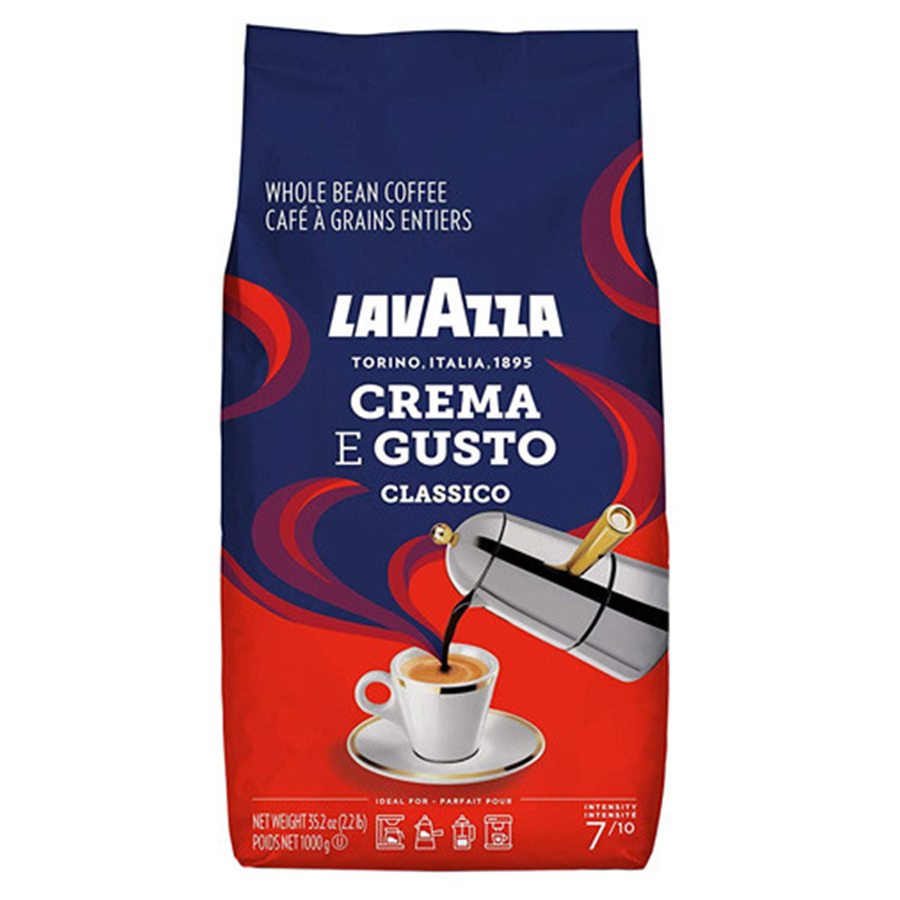 Кава в зернах, ТМ "Lavazza" Crema e Gusto Classico, 1 кг