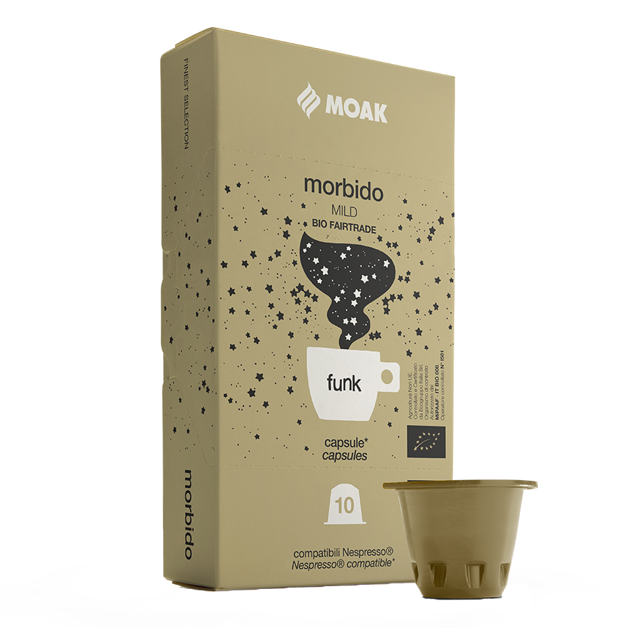 Кава в капсулах, ТМ " MOAK" Nespresso Funk, 10 шт