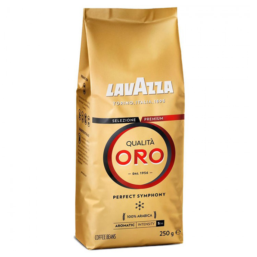 Кава в зернах, ТМ "Lavazza" Qualita Oro 100% Арабіка, 250 г