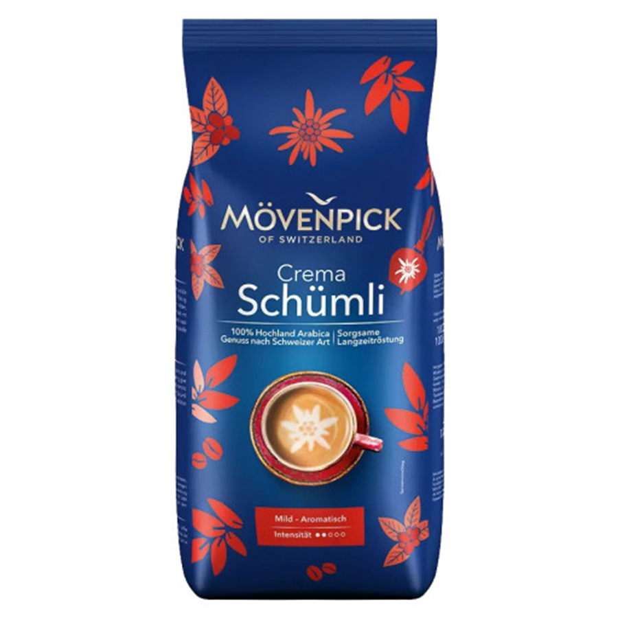 Кава в зернах, TM "Movenpick" Schümli 100% Арабіка, 1 кг