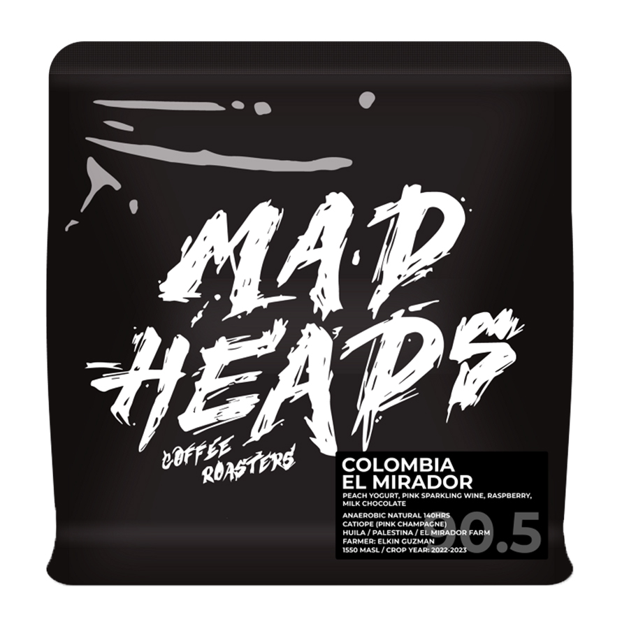 Кава в зернах, ТМ "Mad Heads" Colombia El Mirador (Pink Champagne) filter, 250 г