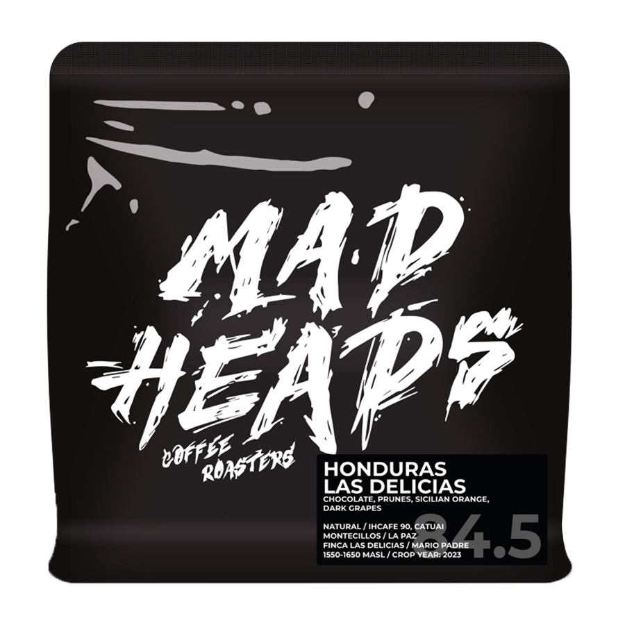 Кава в зернах, ТМ "Mad Heads" Honduras Las Delicias espresso, 1 кг