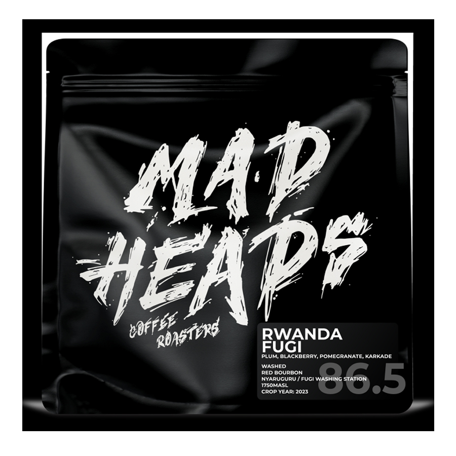 Кава в зернах, ТМ "Mad Heads" Rwanda Fugi espresso/filter, 250 г