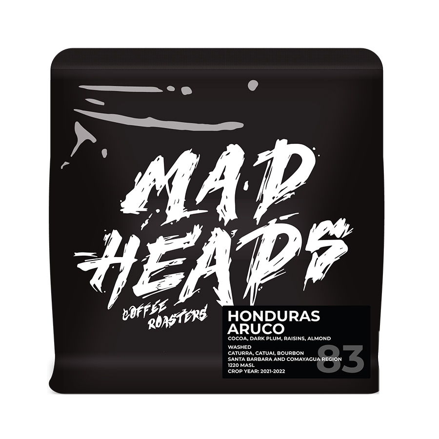 Кава в зернах, ТМ "Mad Heads" Honduras Aruco espresso, 250 г