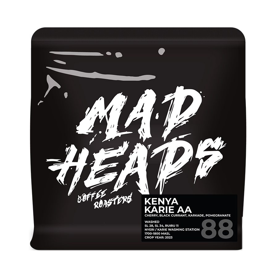 Кава в зернах, ТМ "Mad Heads" Kenya Karie AA filter, 250 г