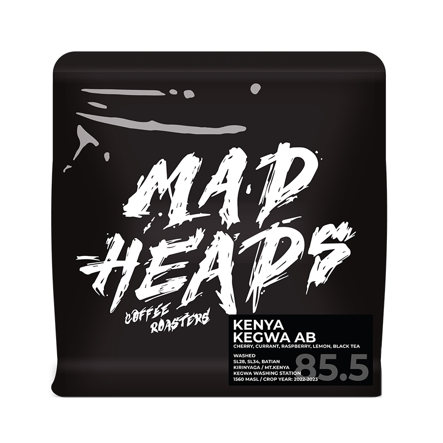 Кава в зернах, ТМ "Mad Heads" Kenya Kegwa AB espresso/filter, 250 г