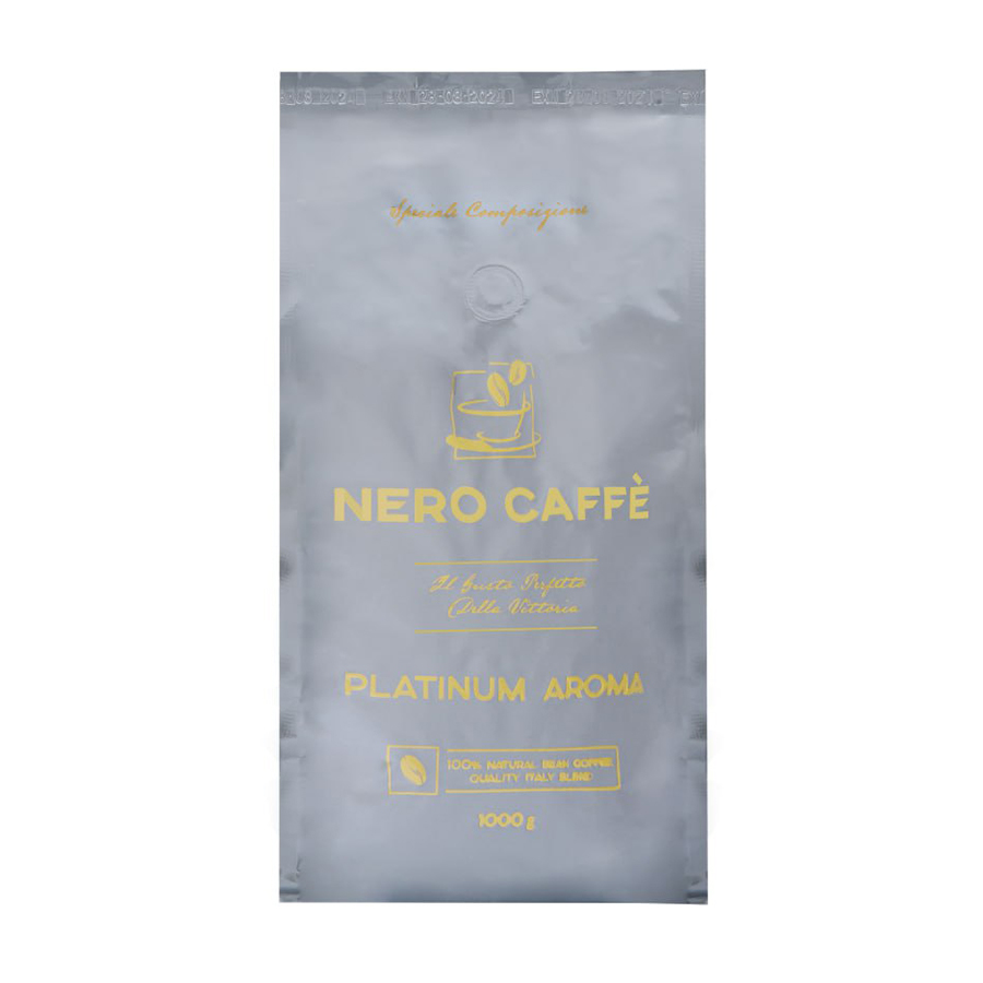  Кава в зернах, ТМ "Nero Caffe" Platinum Aroma, 1 кг