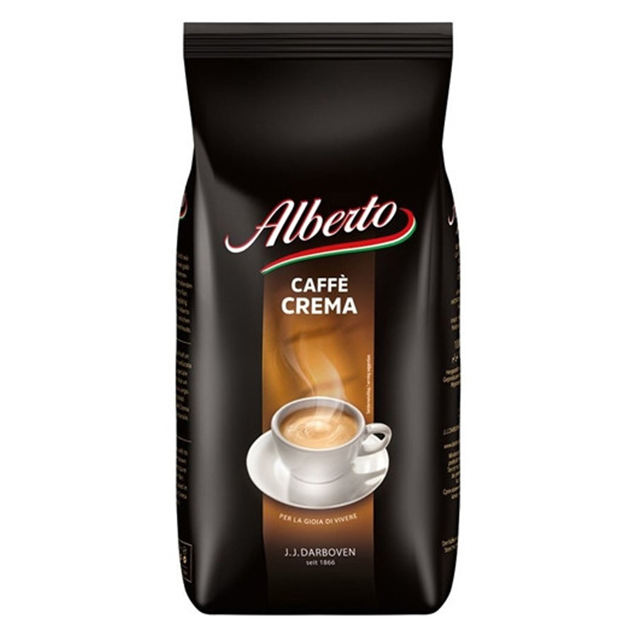 Кава в зернах, TM "J.J.Darboven" Alberto Caffe Crema 100% Арабіка, 1 кг