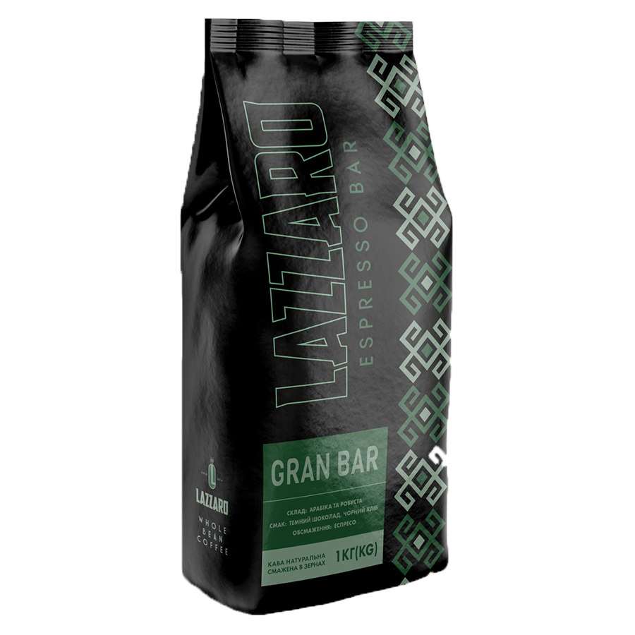 Кава в зернах, ТМ "Lazzaro" Gran bar, 1 кг