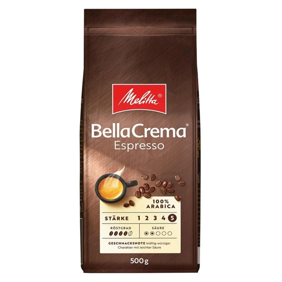 Кава в зернах, TM "Melitta" Bella Crema Espresso, 500 г